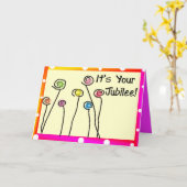 Nuns Jublilee Cards Karte (Gelbe Blume)