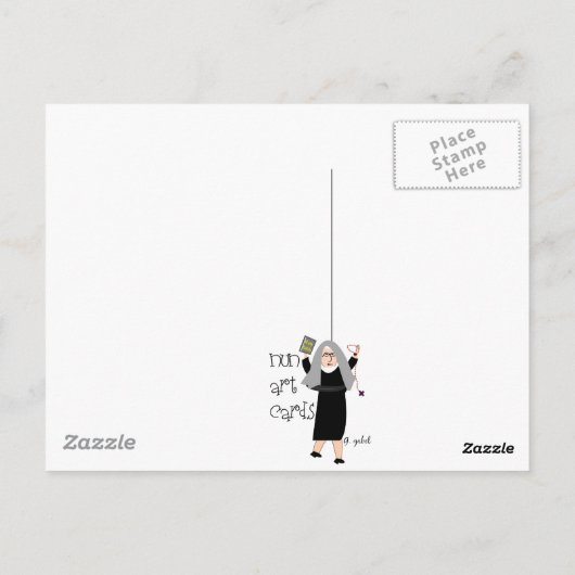 Nuns Silver Jubilee Geschenke und Karten (Rückseite)