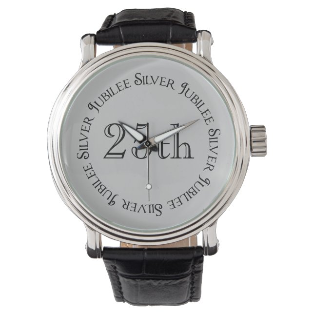 Nuns Silver Jubilee Watch 25. Jubilee Armbanduhr (Vorderseite)