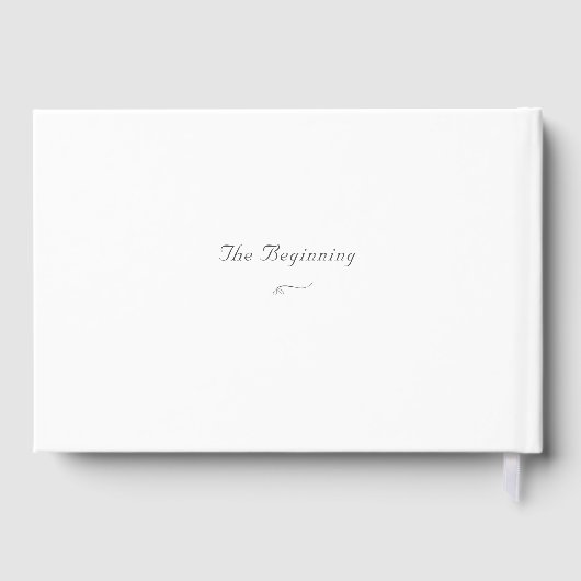 Nuptial Grace Catholic Wedding Gästebuch (Rückseite)