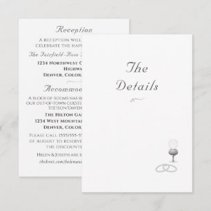 Nuptial Grace Katholische Hochzeit Begleitkarte