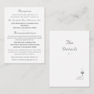 Nuptial Grace Katholische Hochzeit Begleitkarte