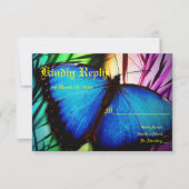 Nuptials RSVP Karte (Vorderseite)