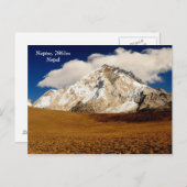 Nuptse Postkarte (Vorne/Hinten)