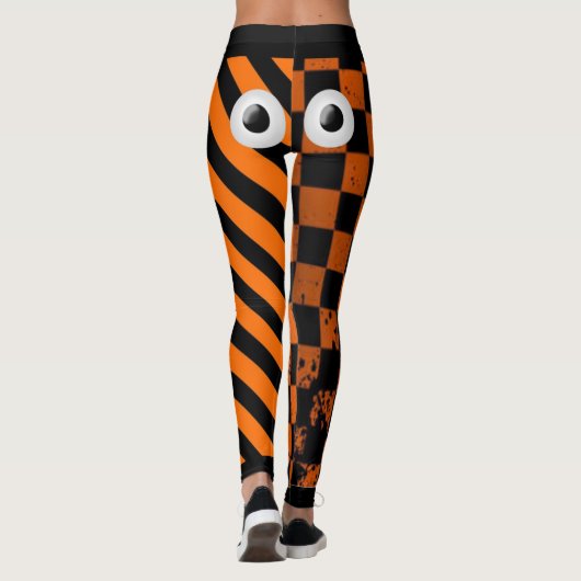 Nur 1/2 Crazy Eyeballs Leggings (Rückseite)