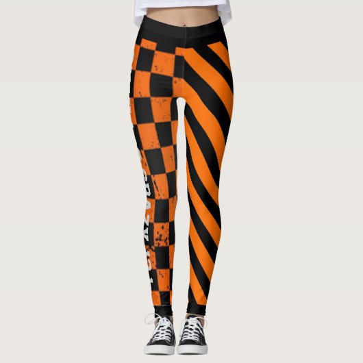 Nur 1/2 Crazy Eyeballs Leggings (Vorderseite)