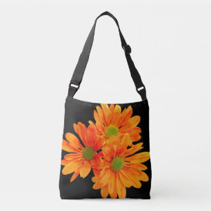 Nur 3 Gerbera Blossom + Ihr Backgr. Ideen Tragetaschen Mit Langen Trägern