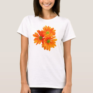 Nur 3 Gerbera Daisy Blüten + Ihr Text & Ideen T-Shirt