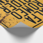 Nur Alfa Romeo Spider Parkplatz Geschenkpapier (Ecke)