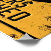 Nur Alfa Romeo Spider Parkplatz Poster (Ecke)