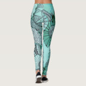 Nur Aquamarine Leggings (Rückseite)