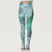 Nur Aquamarine Leggings (Vorderseite)