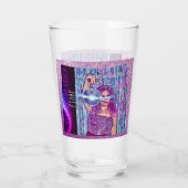 Nur auf dem Dance Floor Glass Cup Glas (Rückseite)