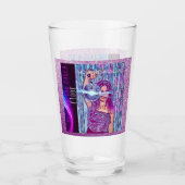 Nur auf dem Dance Floor Glass Cup Glas (Vorderseite)