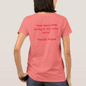 Nur auf dem Rox-Mitglied! T-Shirt (Rückseite)