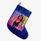 Nur auf der Dance Floor Remix Großer Weihnachtsstrumpf (Vorderansicht (hängend))