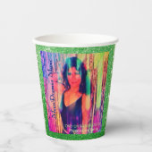 Nur auf der Dance Floor Remix Pappbecher (Vorderseite)