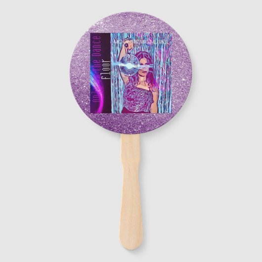 Nur auf der Tanzfläche Fächer (Vorderseite)