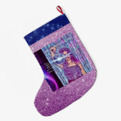 Nur auf der Tanzfläche Großer Weihnachtsstrumpf (Rückseite (Hängend))