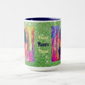 Nur auf der Tanzfläche Remix Large Tasse (Zentrum)