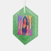 Nur auf der Tanzfläche Remix Ornament Aus Glas (Vorderseite Links)