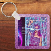 Nur auf der Tanzfläche Schlüsselanhänger (Vorderseite)