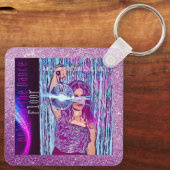 Nur auf der Tanzfläche Schlüsselanhänger (Rückseite)