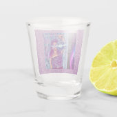 Nur auf der Tanzfläche Schnapsglas (Rückseite)