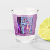 Nur auf der Tanzfläche Schnapsglas (Vorderseite)