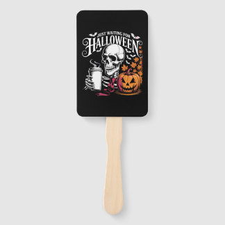 Nur auf Halloween warten Fächer
