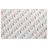 Nur auf wackeliges Wetter vorbereitet sein Stoff (Fat Quarter (45,7 x 55,9 cm))