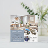 Nur aufgeführt | Flyer für Immobilien in Anwesen Einladung (Stehend Vorderseite)