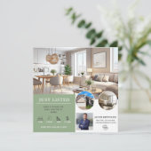 Nur aufgeführt | Flyer für Immobilien in Anwesen Einladung (Stehend Vorderseite)