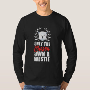 Nur ausgewählt Eigene Westie West Highland Terrier T-Shirt