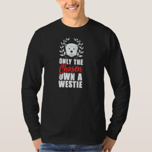 Nur ausgewählt Eigene Westie West Highland Terrier T-Shirt