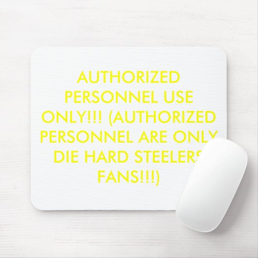 NUR AUTORISIERTER PERSONAL-GEBRAUCH!!! MOUSEPAD (Mit Mouse)