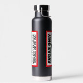 nur AVGAS/100LL Kraftstoff Trinkflasche (Links)