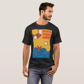 Nur Bademäntel T-Shirt (Vorne ganz)