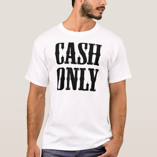 Nur Bargeld T-Shirt (Vorderseite)