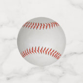 Nur Baseball Konfetti (Klein Vorderseite)