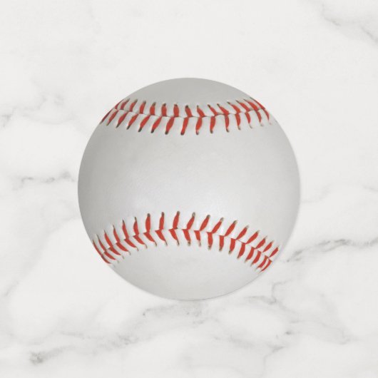 Nur Baseball Konfetti (Klein Vorderseite)