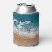 Nur Beach Vibes (oder benutzerdefinierten Text) Dosenkühler (Kanne Rückseite)