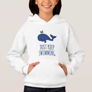 Nur Behalt des Schwimmwals Hoodie