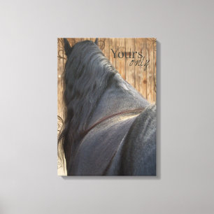 Nur bei Ihnen - gepanzerte Canvas Leinwanddruck