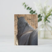 Nur bei Ihnen - Postkarte (Stehend Vorderseite)
