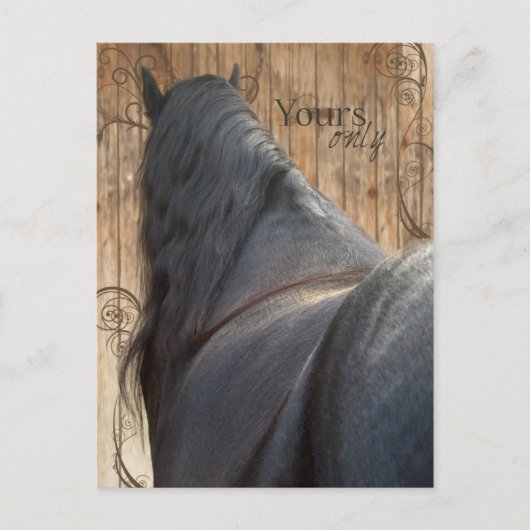 Nur bei Ihnen - Postkarte (Vorderseite)