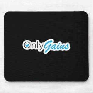 Nur bei Workout-Bodybuilding-Gewichtsanhebung Mousepad