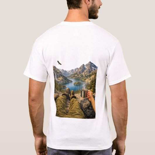 Nur Bergvibes T-Shirt (Rückseite)