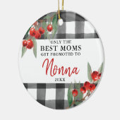 Nur beste Mamas werden für Nonna Personalisiert we Keramik Ornament (Links)