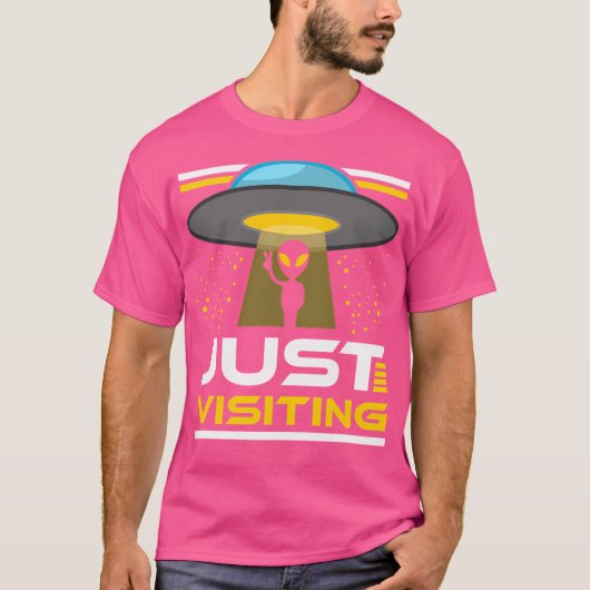 Nur Besuch T-Shirt (Vorderseite)